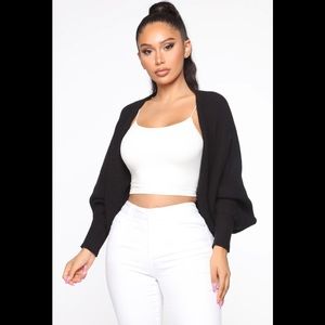 Nothing But The Best Cardigan (Black) size Large